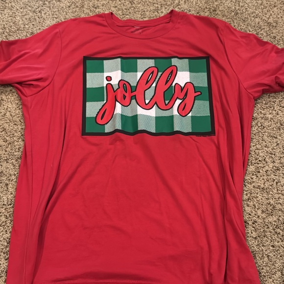 Texas True Threads Tops - Festive Red Graphic Tee
